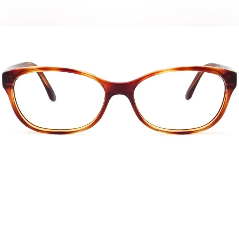 FENDI NWOT Career Preppy Women's Tortoise Logo Temple 53x15x135 Eyeglass Frame